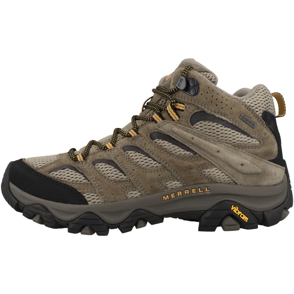 Merrell Moab 3 Mid GTX Herren Outdoorschuh Wanderschuhe, Trekking, Hiking, Freizeitschuhe, Schnürschuhe
