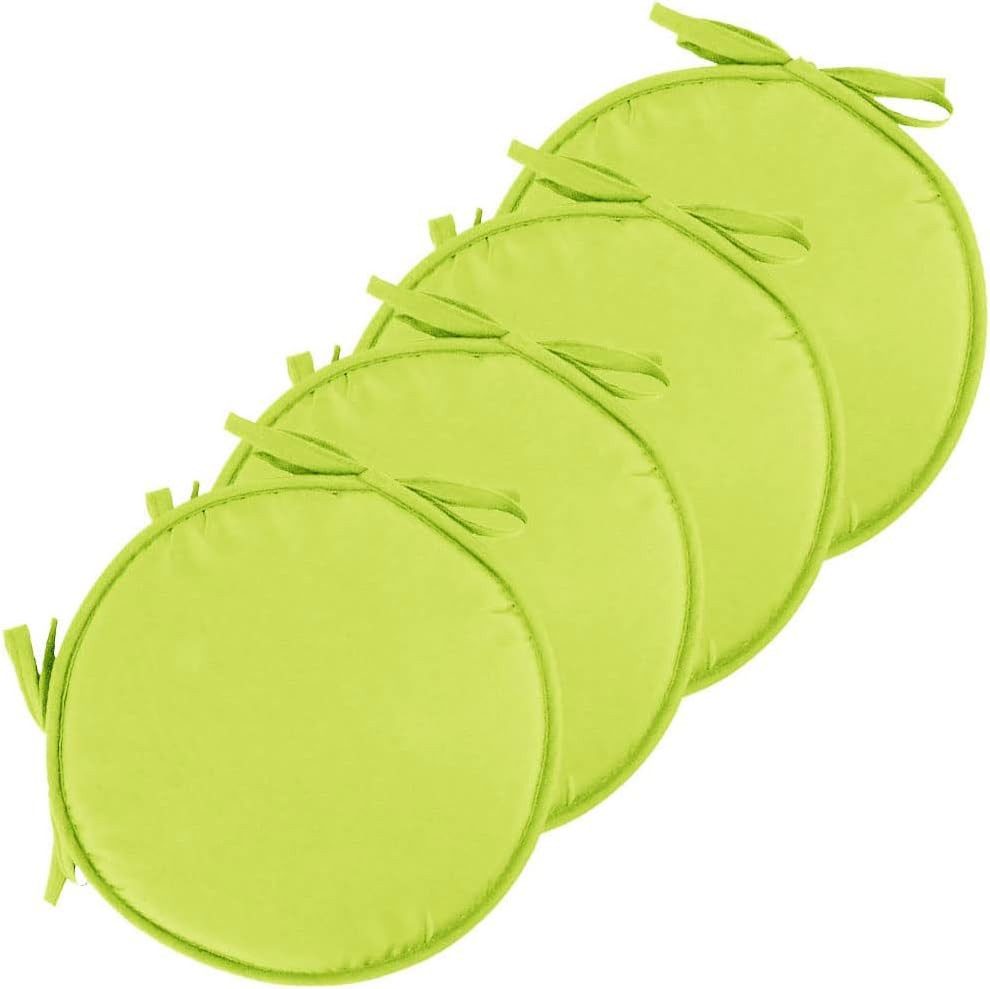 Coonoor Подушки Подушки 4er Set rund aus Filz Ø 30cm, strapazierfähig, für Innen & Außen