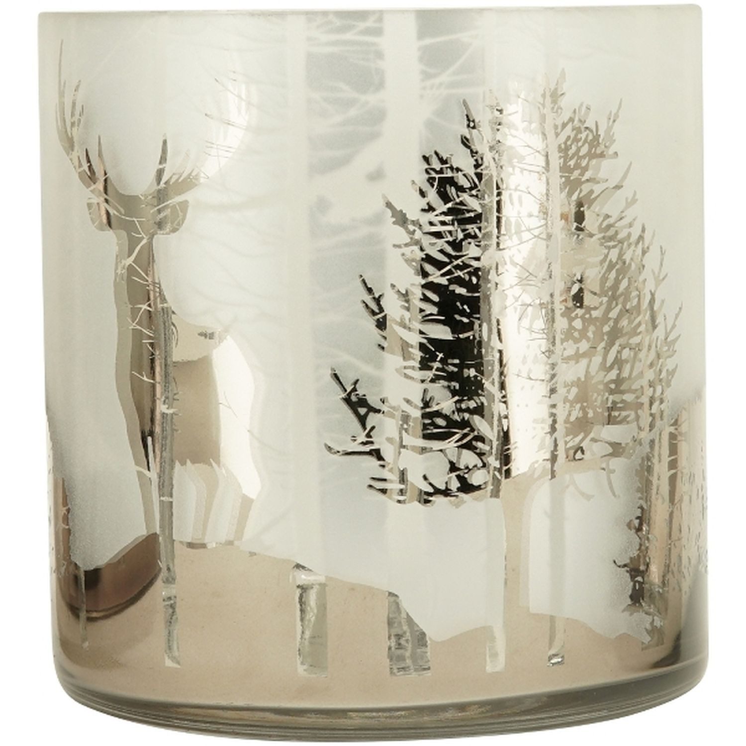 Exner GmbH Garten- & Wohnaccessoires Windlicht WindLicht Vitreous - Glas - 15x15x15 cm