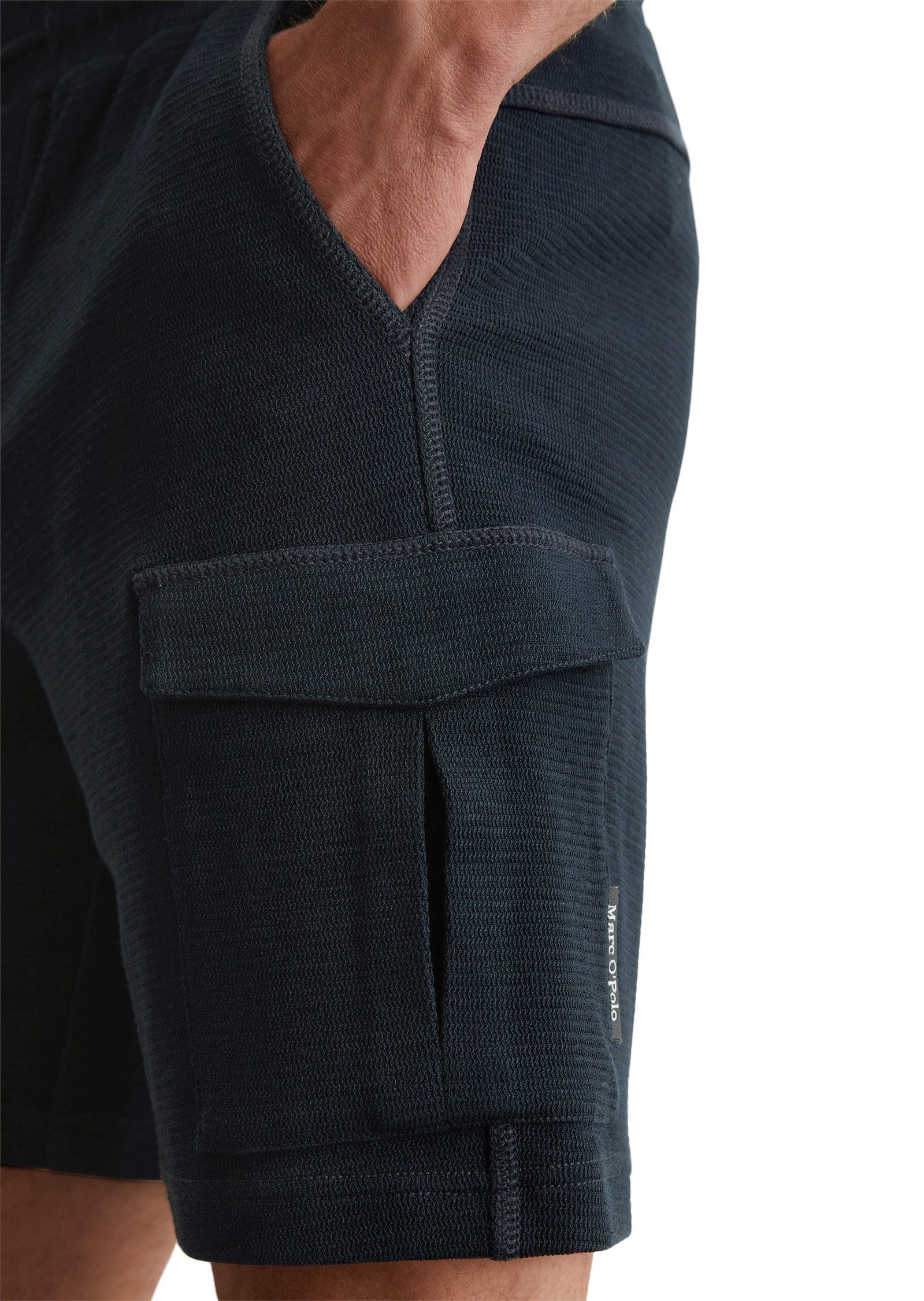 Marc O'Polo Shorts aus Bio-Baumwolle mit Struktur
