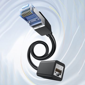 UGREEN Verlängerungskabel Ethernet RJ45 Cat8 40000 Mbit/s Verlängerungskabel, (1 cm)