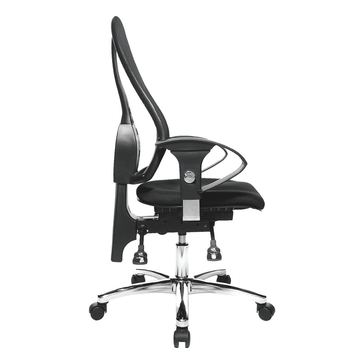 TOPSTAR Schreibtischstuhl Sitness 15, mit Armlehnen, Orthositz und Body-Balance-Tec