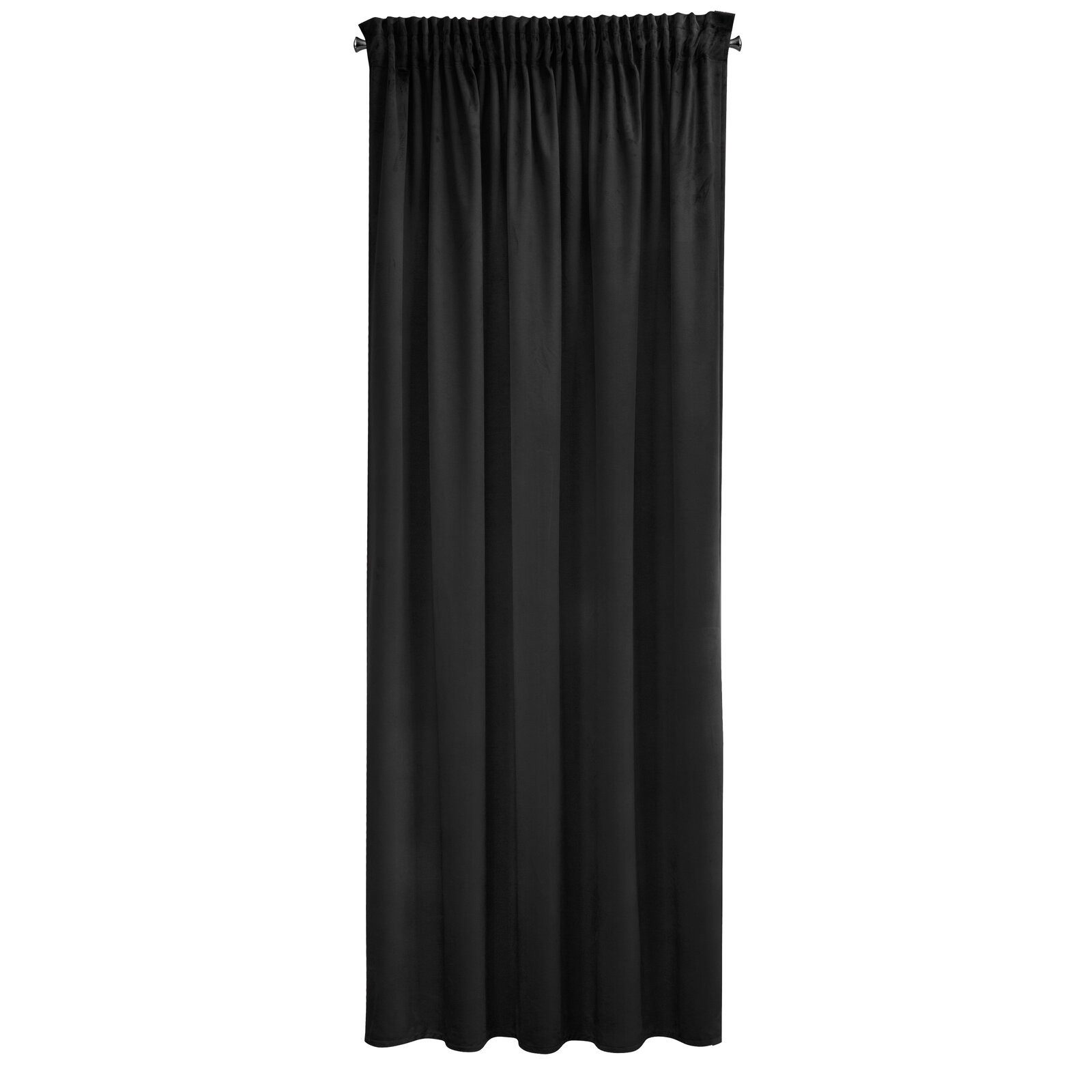 Pierre Cardin Vorhang SIBEL Elegante Velvet-Vorhänge zum Wohn- und Schlafzimmer, Kräuselband