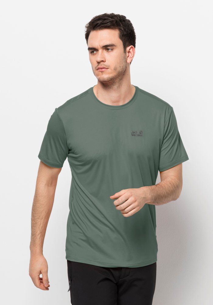 T Jack hedge-green TECH T-Shirt M Wolfskin