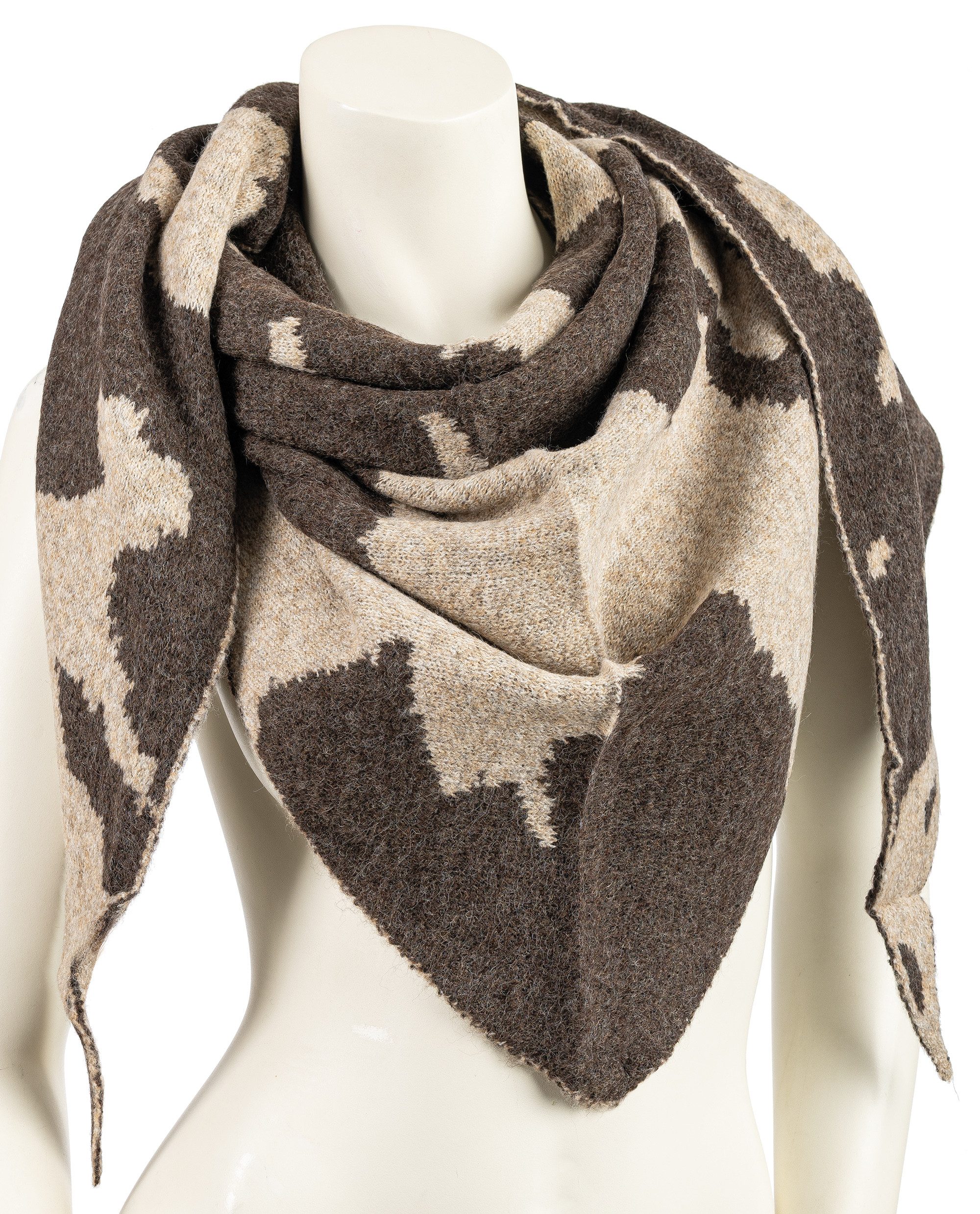 Cassandra Accessoires Dreieckstuch kuschelweich, mit Wolle günstig online kaufen