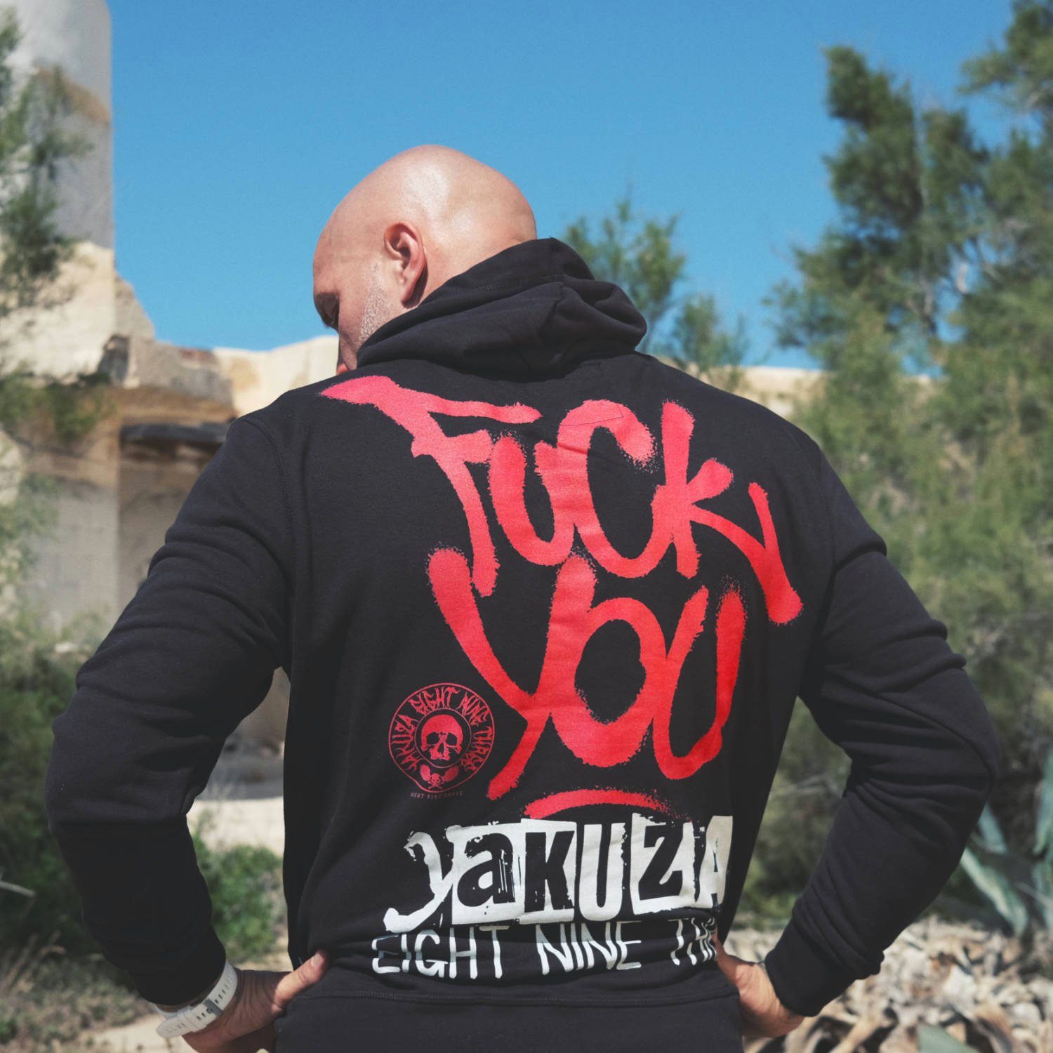 YAKUZA Hoodie FU günstig online kaufen