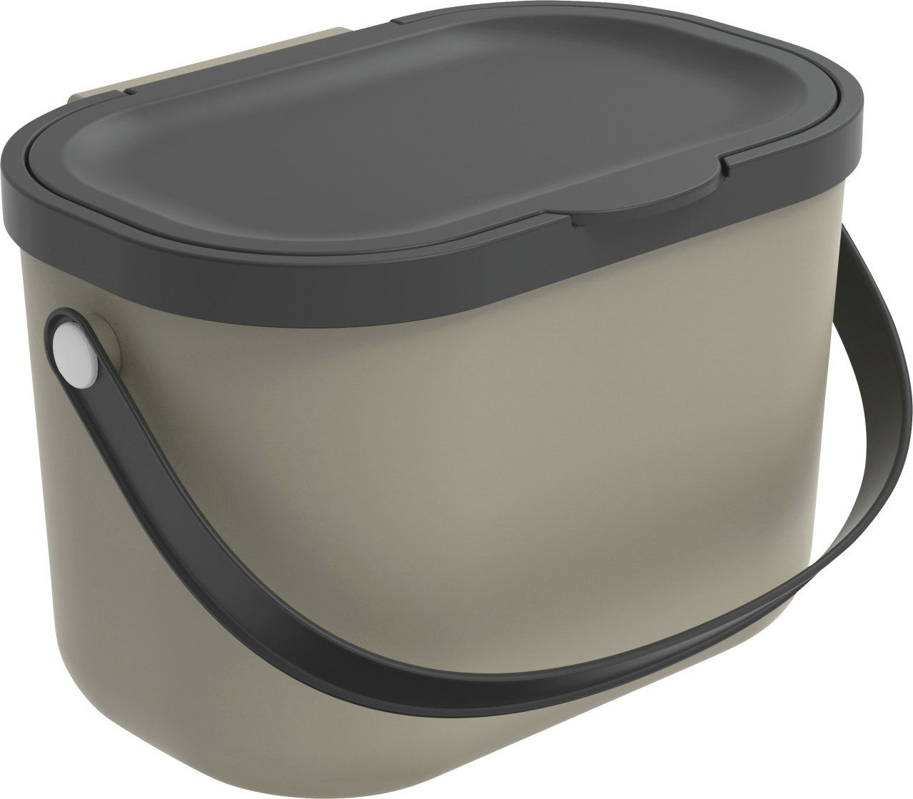 ROTHO Mülltonnenbox Rotho Mülltrennungssystem 3,2 L Albula cappuccino