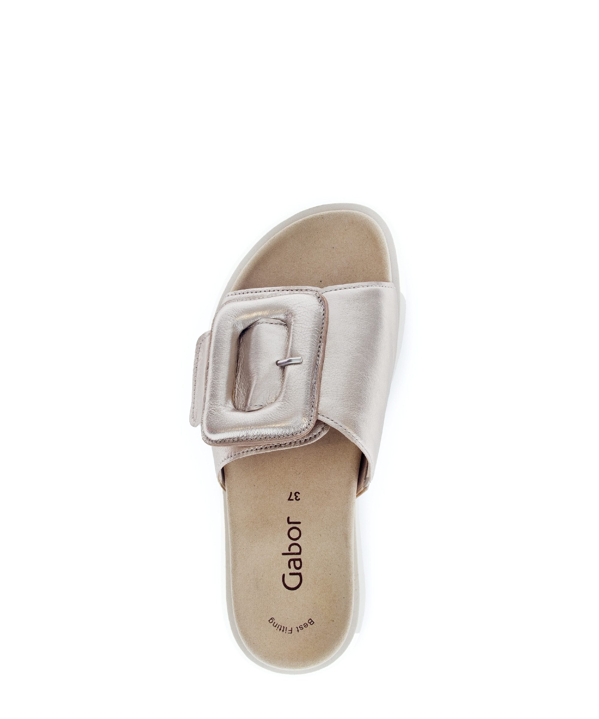 Gabor Gabor Pantolette 63.751.62, Satin Metallic, günstig online kaufen