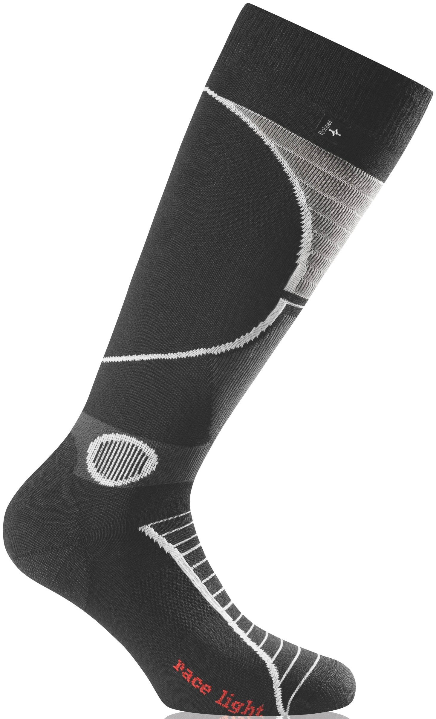 Skisocken Race Light schwarz Herren - 1 Paar