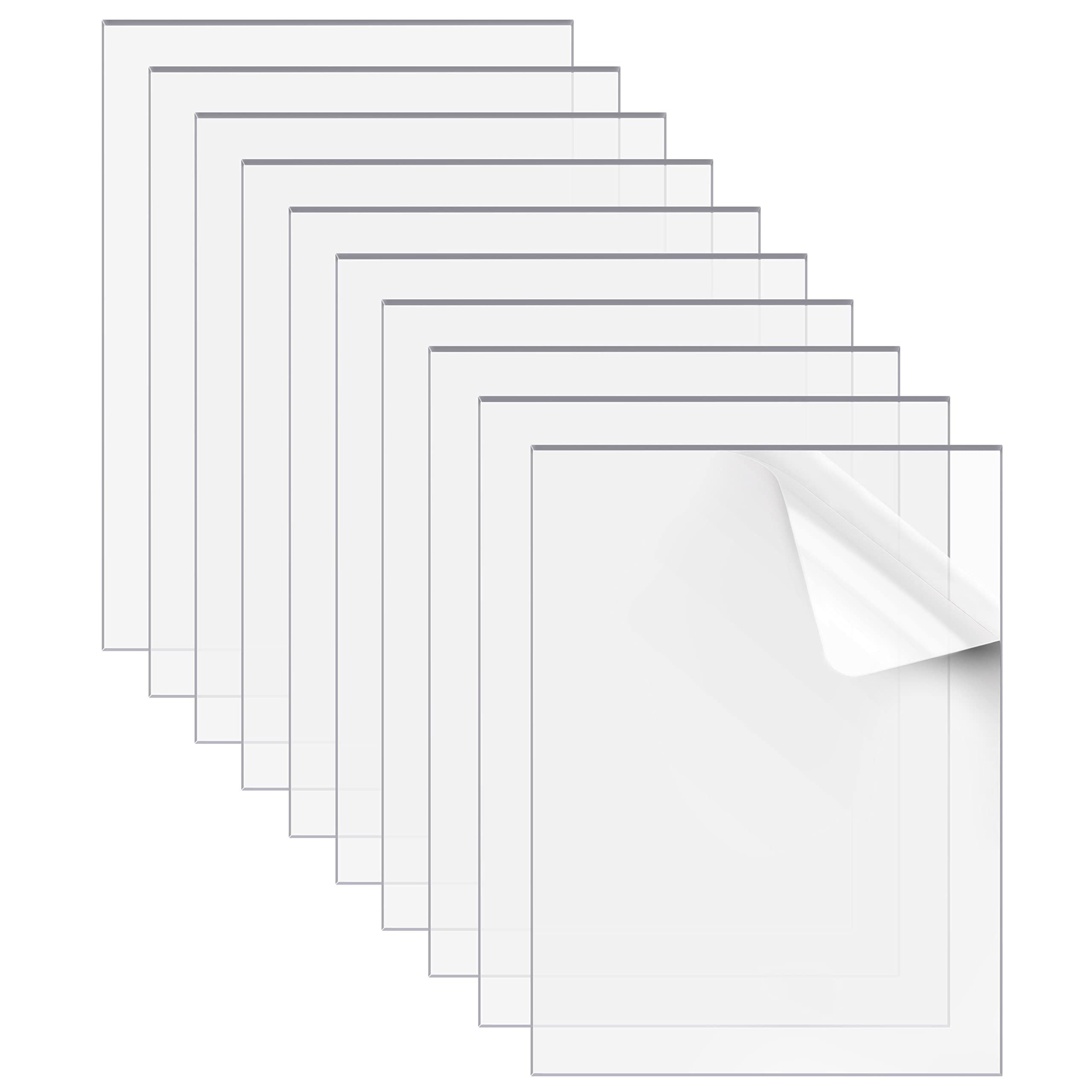 Belle Vous Bilderrahmen Transparent Acrylglasplatten, 10er günstig online kaufen