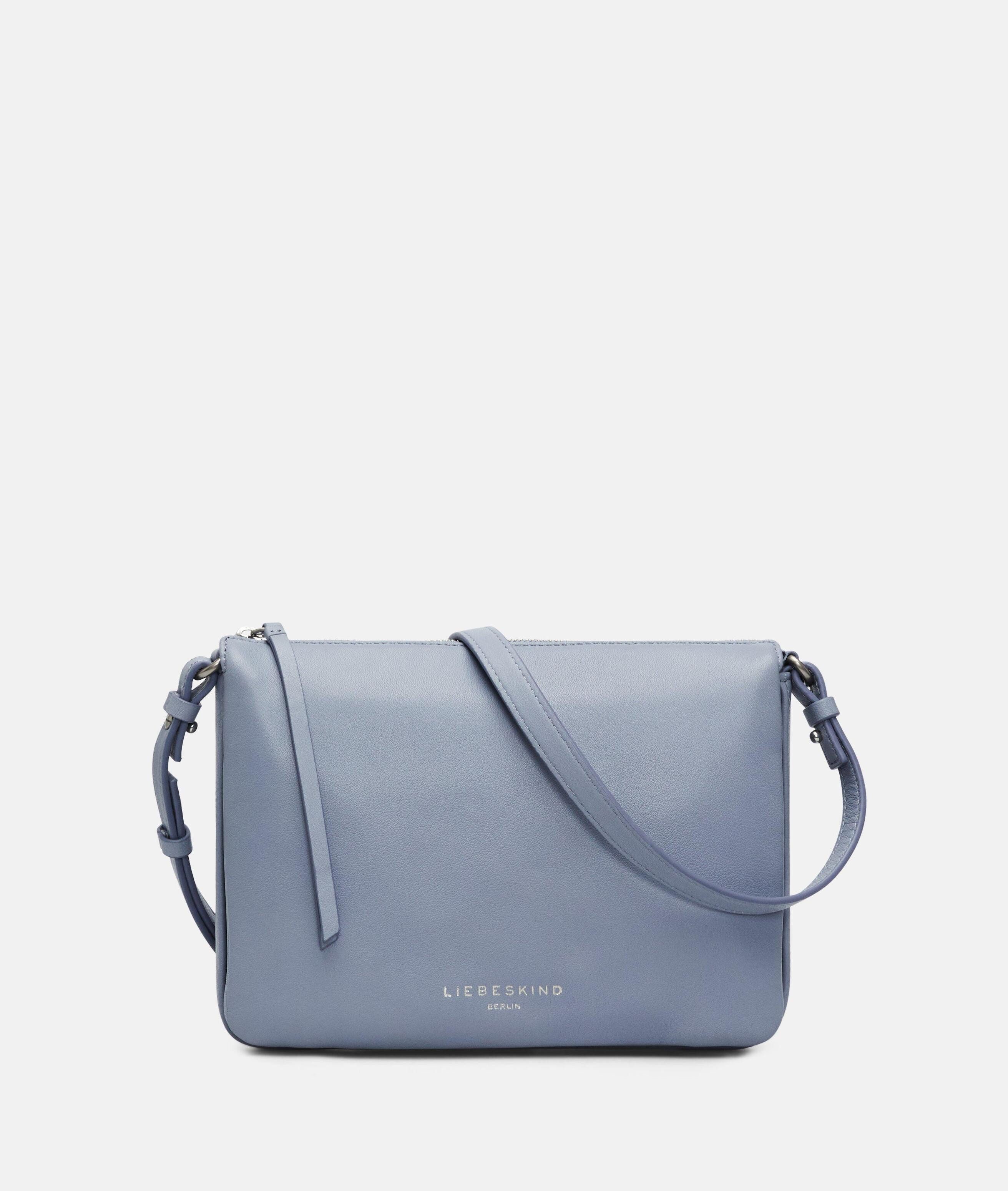 Liebeskind Berlin Umhängetasche Nina Crossbody M, Geräumige Umhängetasche aus hochwertigem Schafsleder