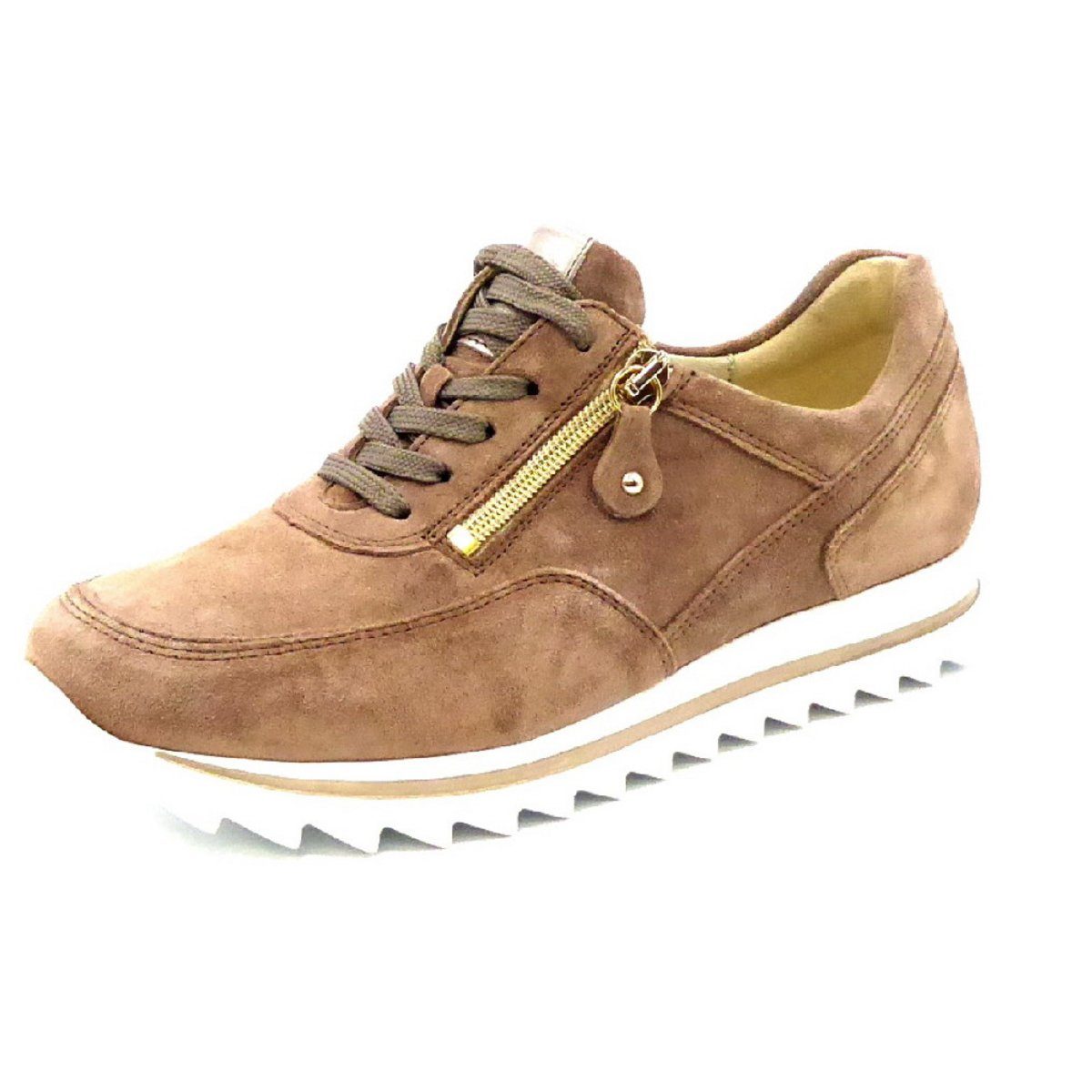 Freizeit Schnürer für Damen in braun Schnürschuh