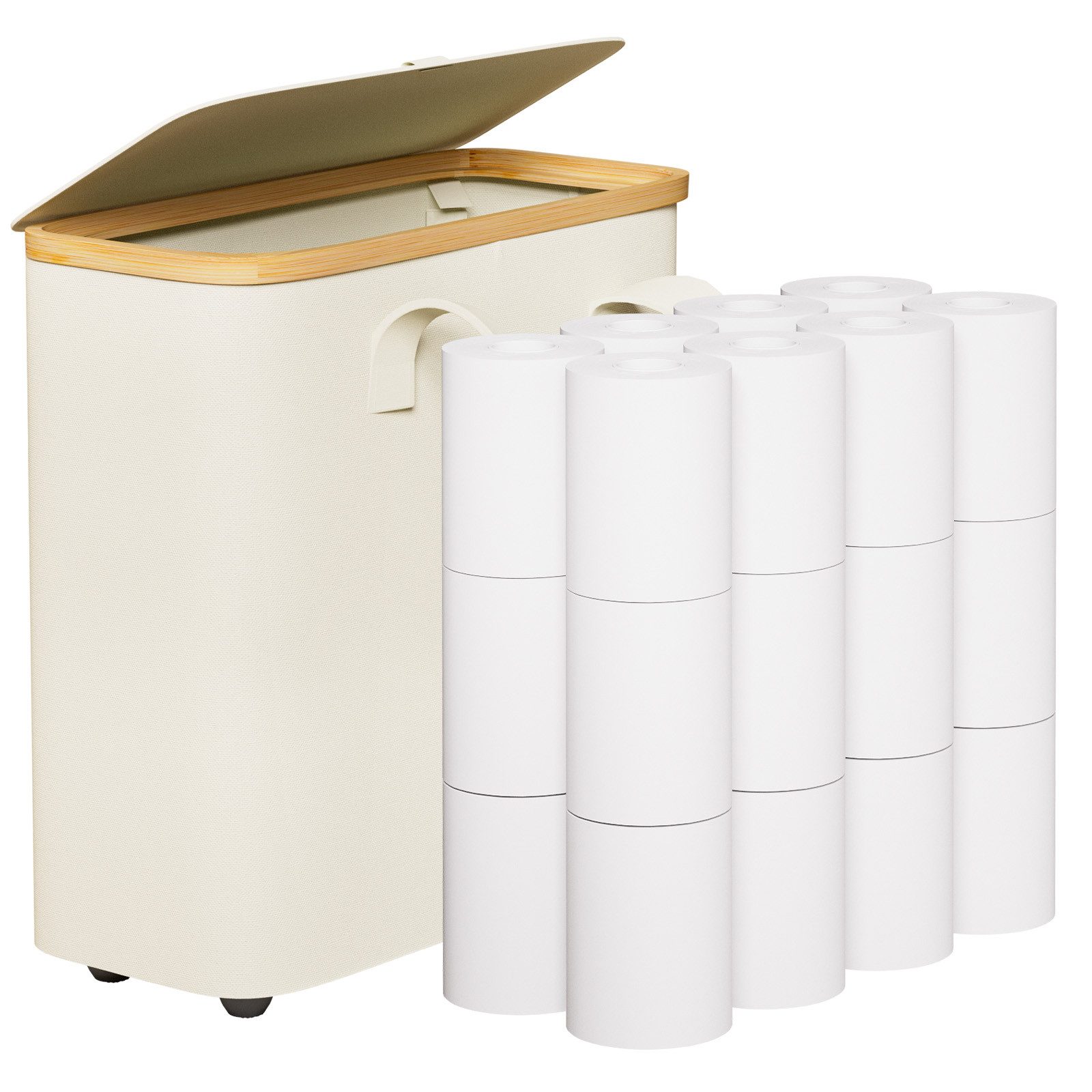 Yorbay Toilettenpapierhalter 30L Toilettenpapier Aufbewahrung Korb günstig online kaufen