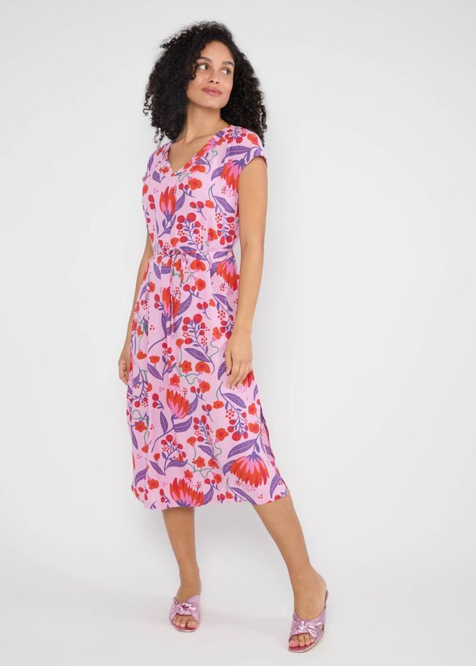 Blutsgeschwister Midikleid Kleid Damen – Leichtes günstig online kaufen