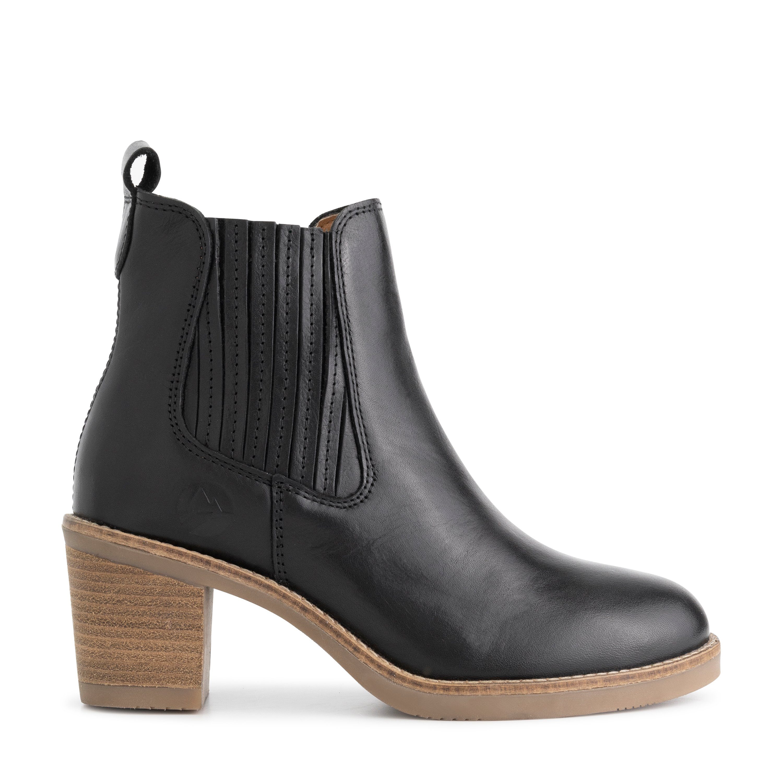 Lady Travelin' Schwarz Callac (Pull-on) Chelseaboots