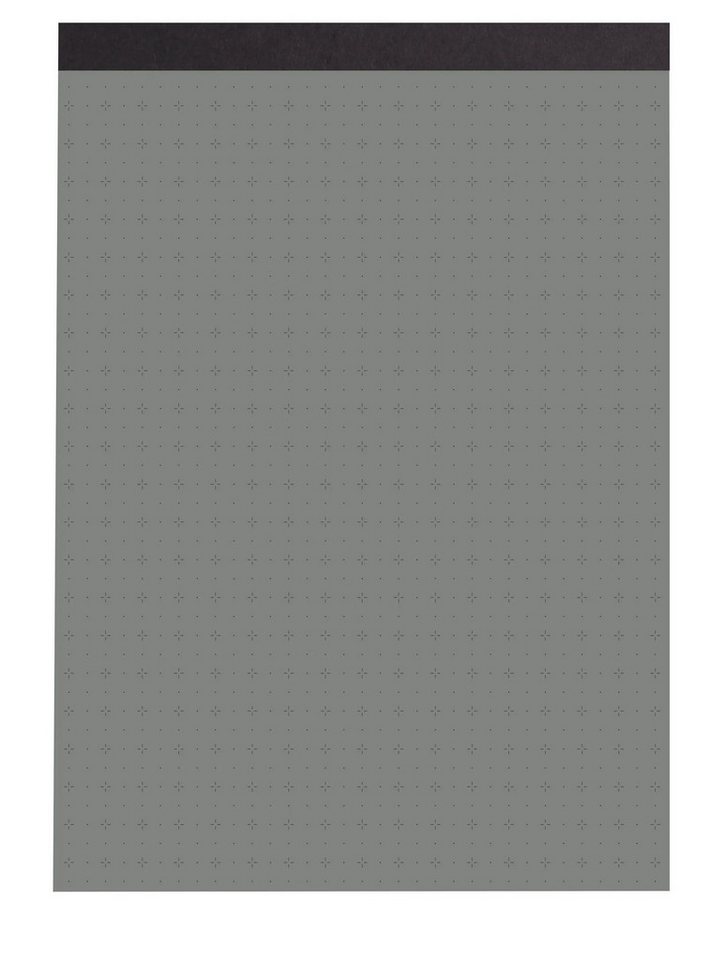 Thumbnail - EXACOMPTA Notizheft Touch Grey Maya pad A5 50 Blatt Cross'n'Dot 120g - Schwarz 116107C, Rhodia, Blöcke, Hefte und Notizb...