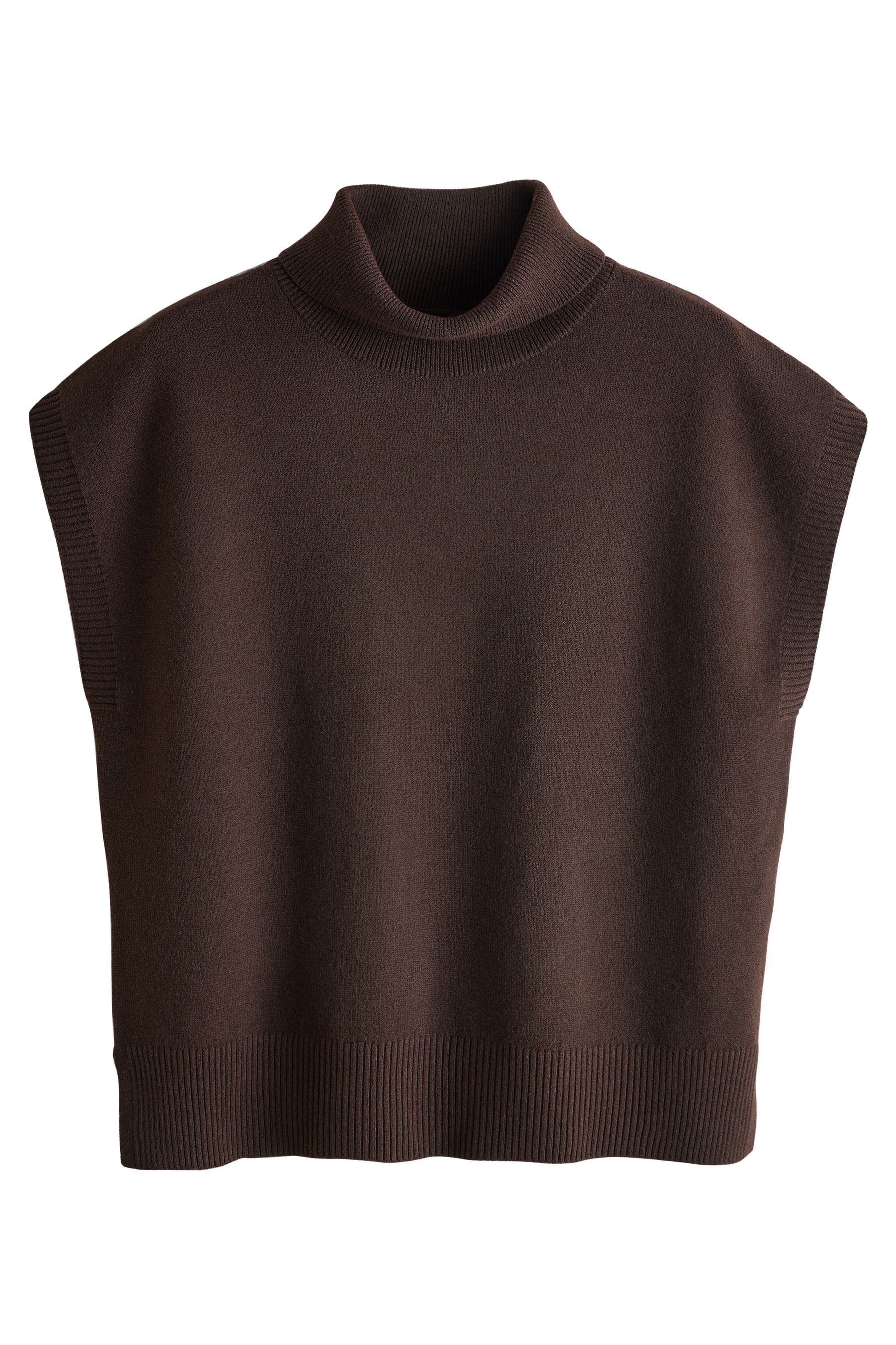 Next Stricktop Tanktop-Cover-up mit Rollkragen (1-tlg)