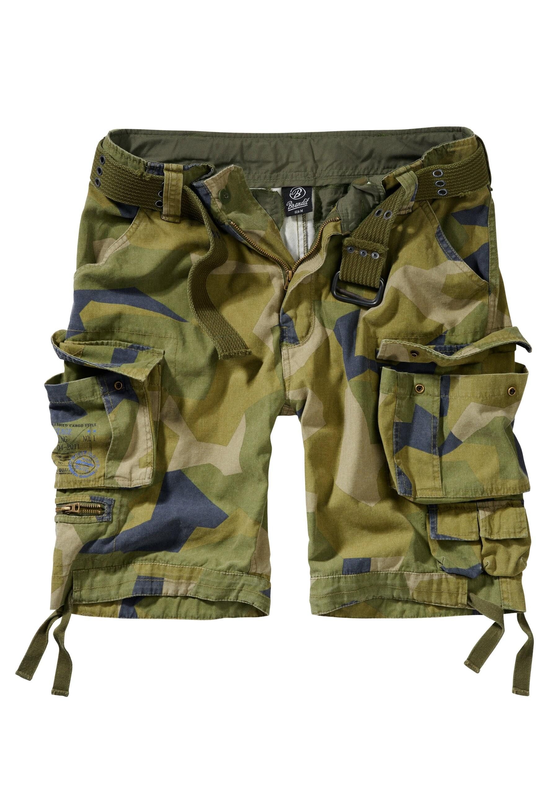 Brandit Cargoshorts Brandit Herren Savage Vintage Cargo Shorts (1-tlg)