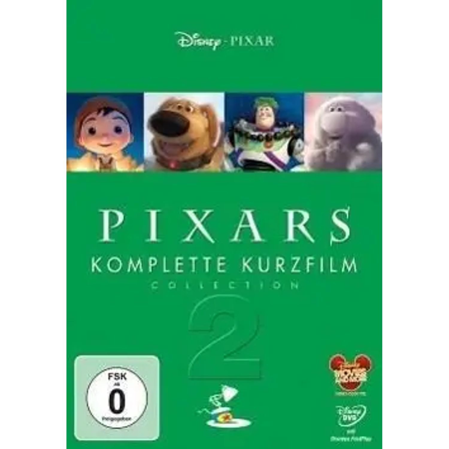 Walt Disney DVD Pixars komplette Kurzfilm Collection