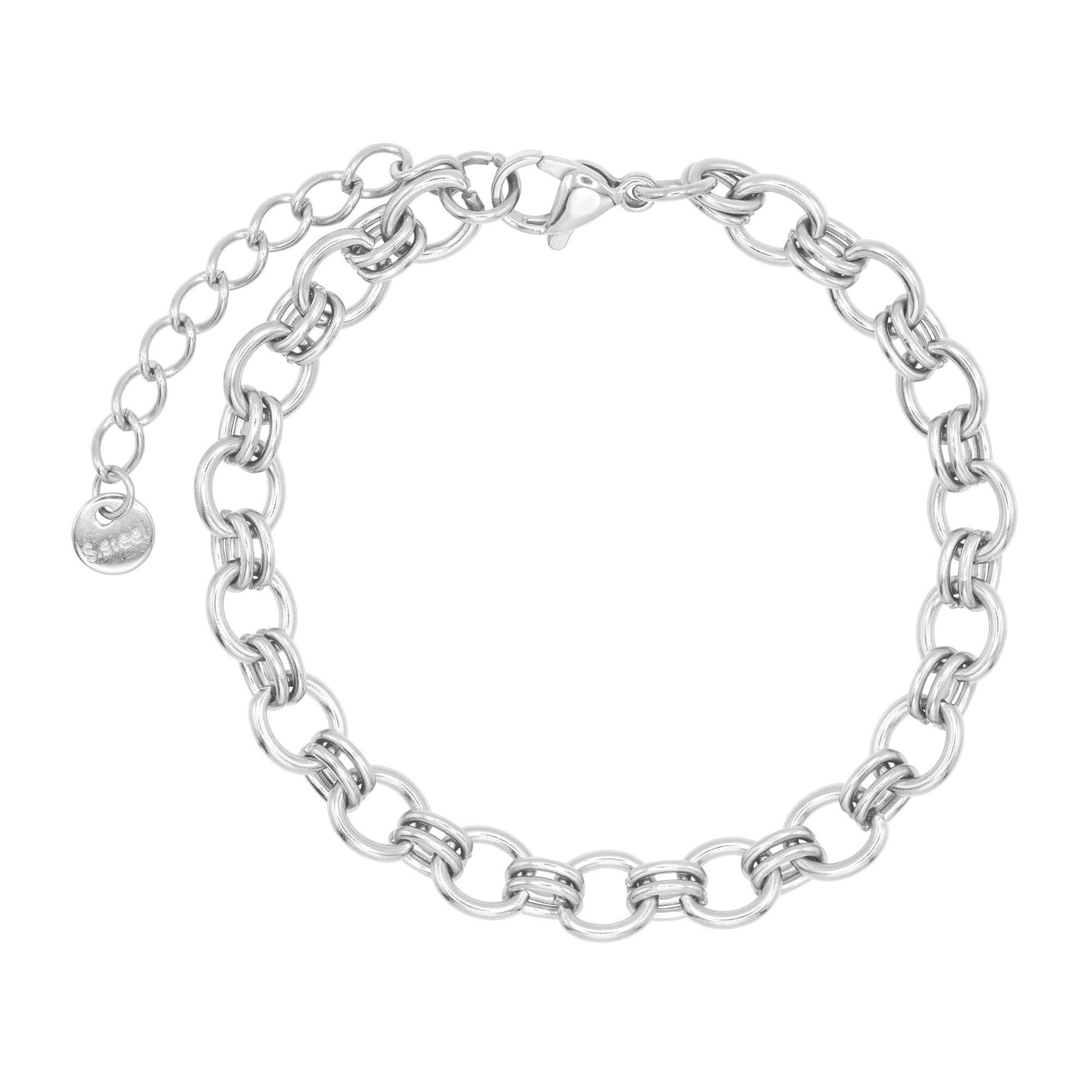 HEIDEMAN Armband Arria silberfarben (Armband, inkl. Geschenkverpackung), Armkette Damen mehr