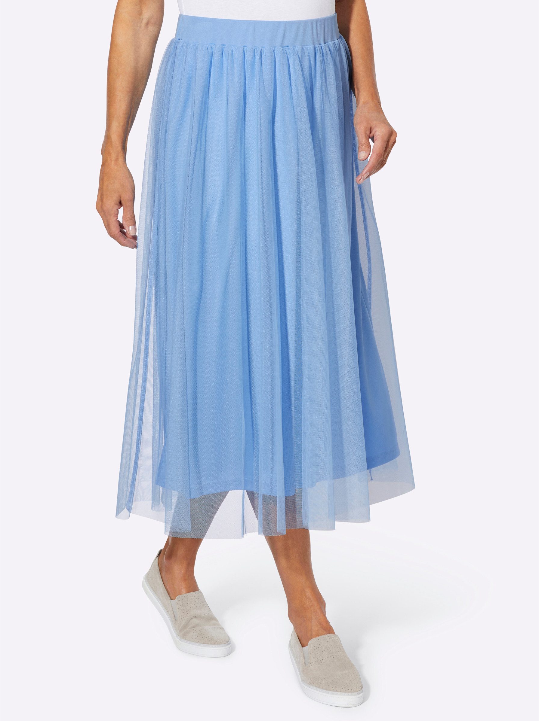 Sieh an! A-Linien-Rock Mesh-Rock