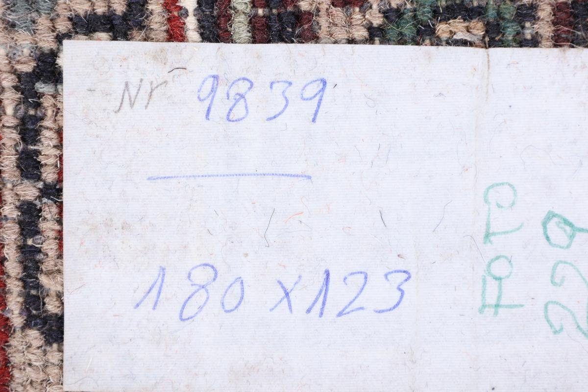 rechteckig, Herati Indo Höhe: 15 Trading, mm 124x179 Nain Bidjar Orientteppich Handgeknüpfter Orientteppich,