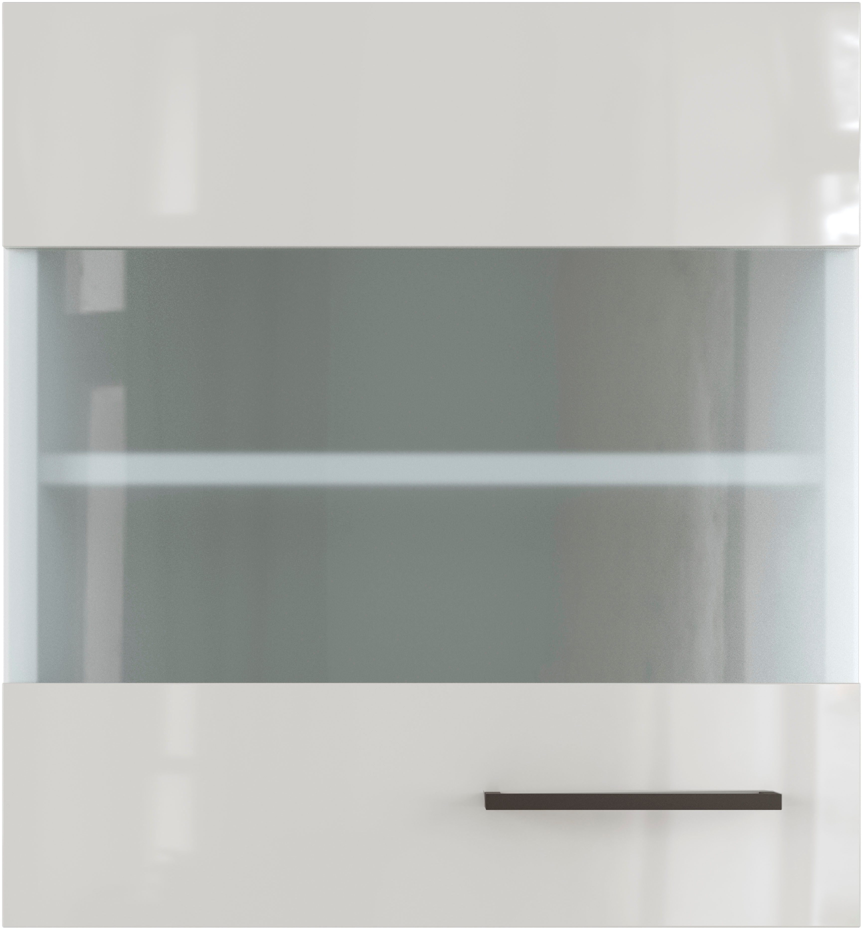Flex-Well Glashängeschrank Lund (B x H x T) 50 x 89 x 32 cm, mit viel Stauraum – Bild 2 von 5
