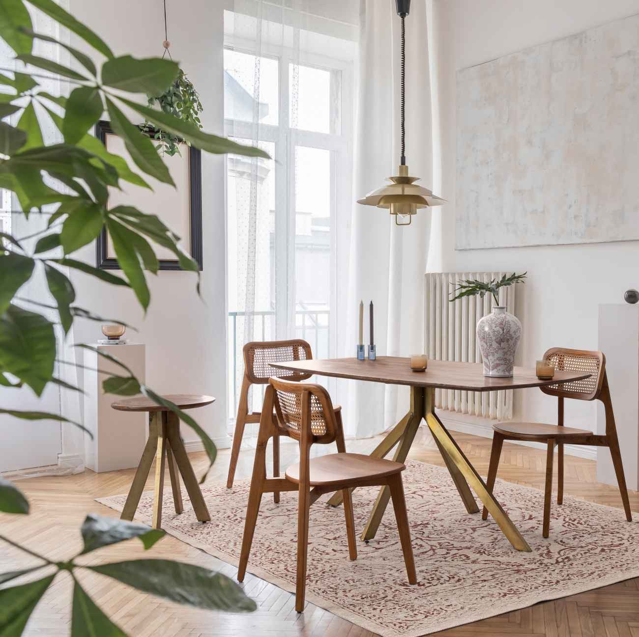 Bizzotto Stuhl Abby aus Teakholz, Natur