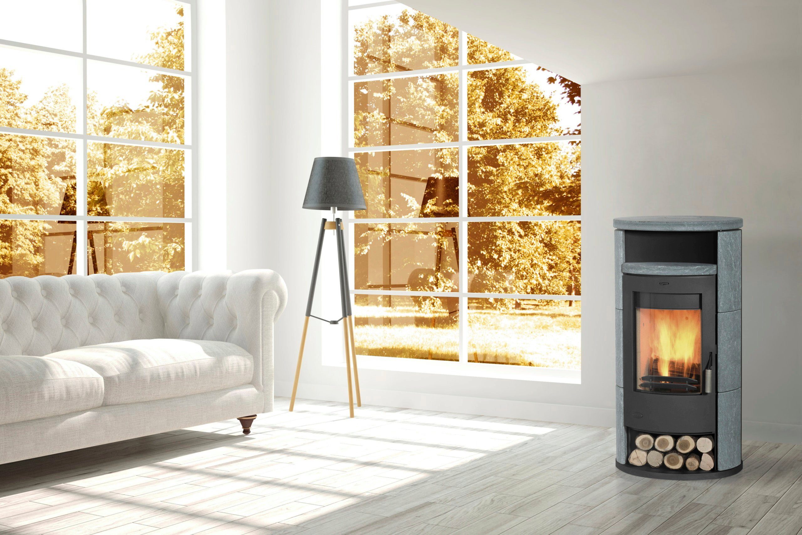 Fireplace Kaminofen Alicante, 8,5 kW, Zeitbrand günstig online kaufen