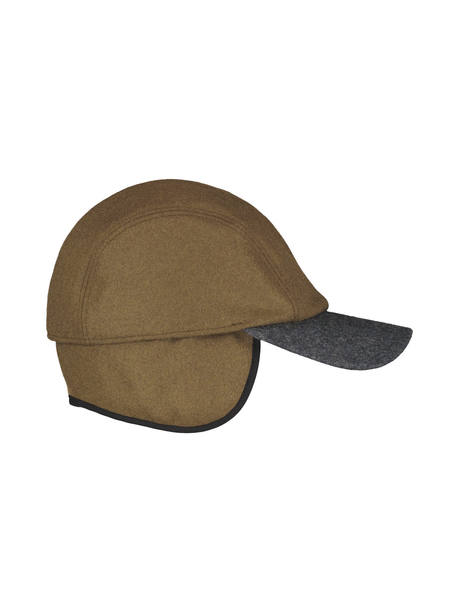 LERROS Baseball Cap Gefüttertes Woll-Basecap mit Ohrenklappen