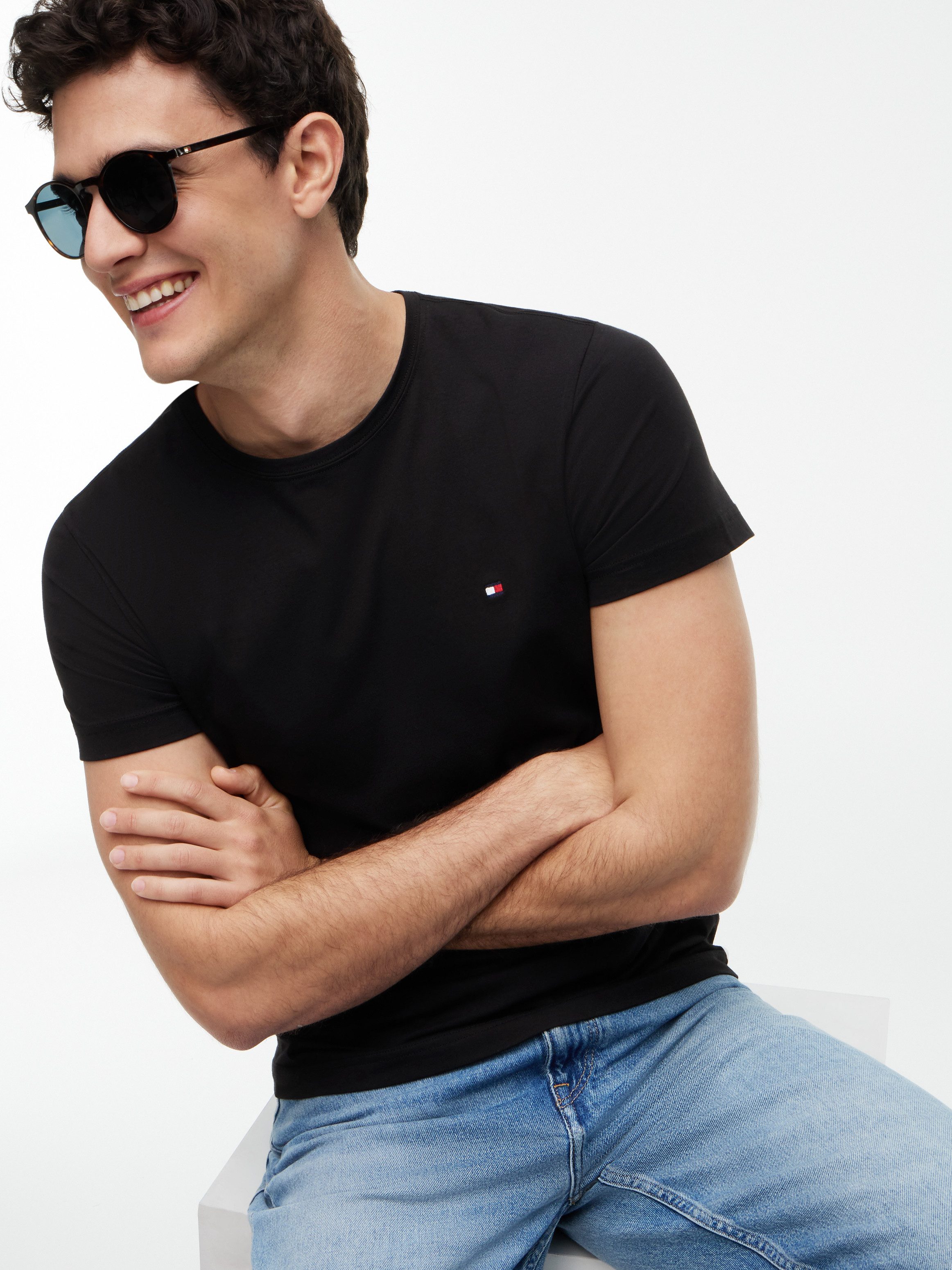 Tommy Hilfiger T-Shirt CORE STRETCH SLIM C-NECK TEE