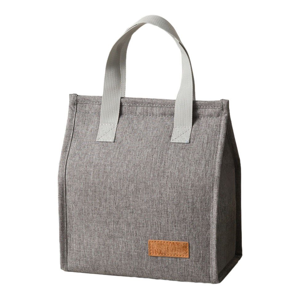 Blusmart Picknicktasche Einfache Lunchtasche Mit Großer Kapazität, Auslaufsichere grey