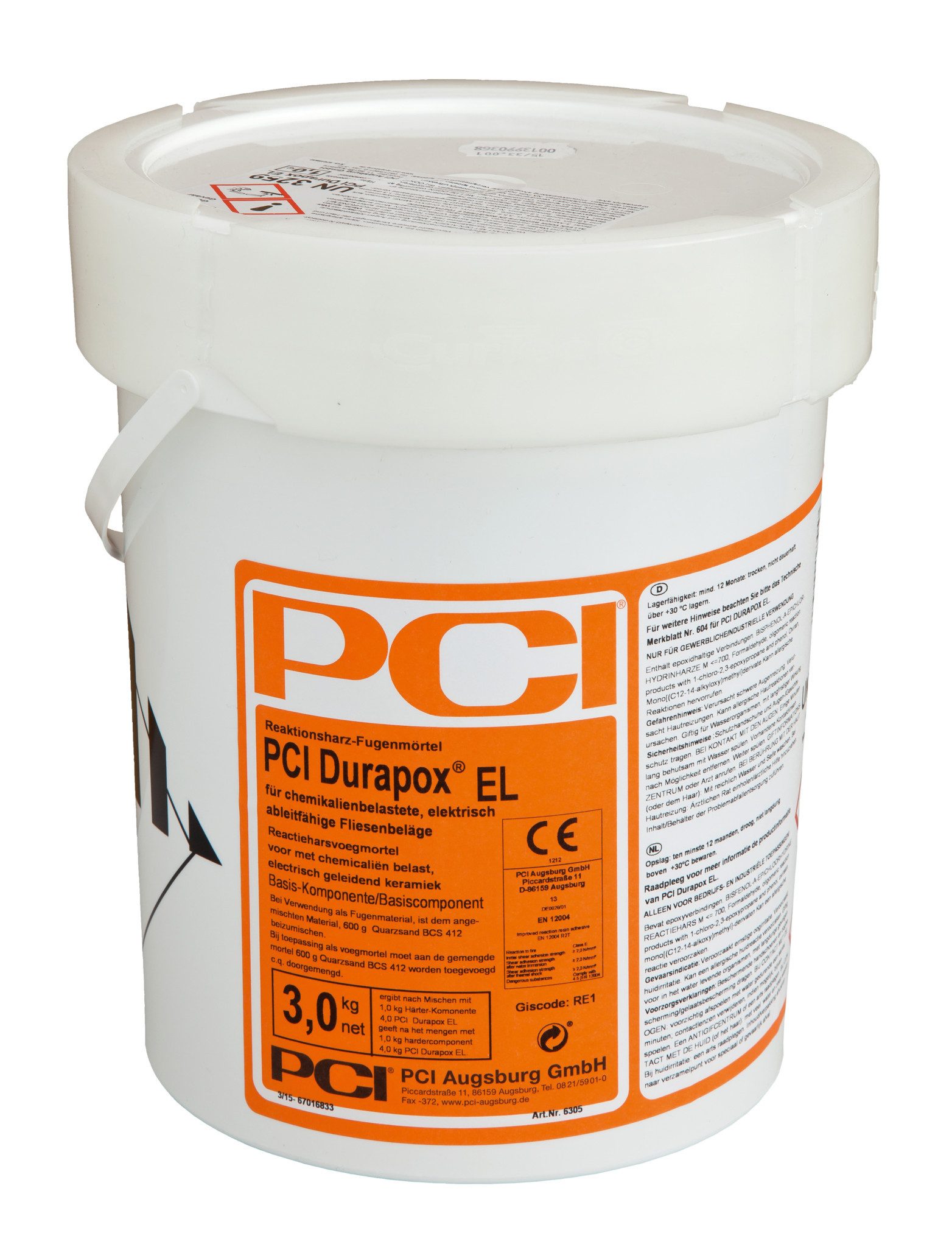 PCI Mörtel PCI Durapox® EL schwarz 4 kg