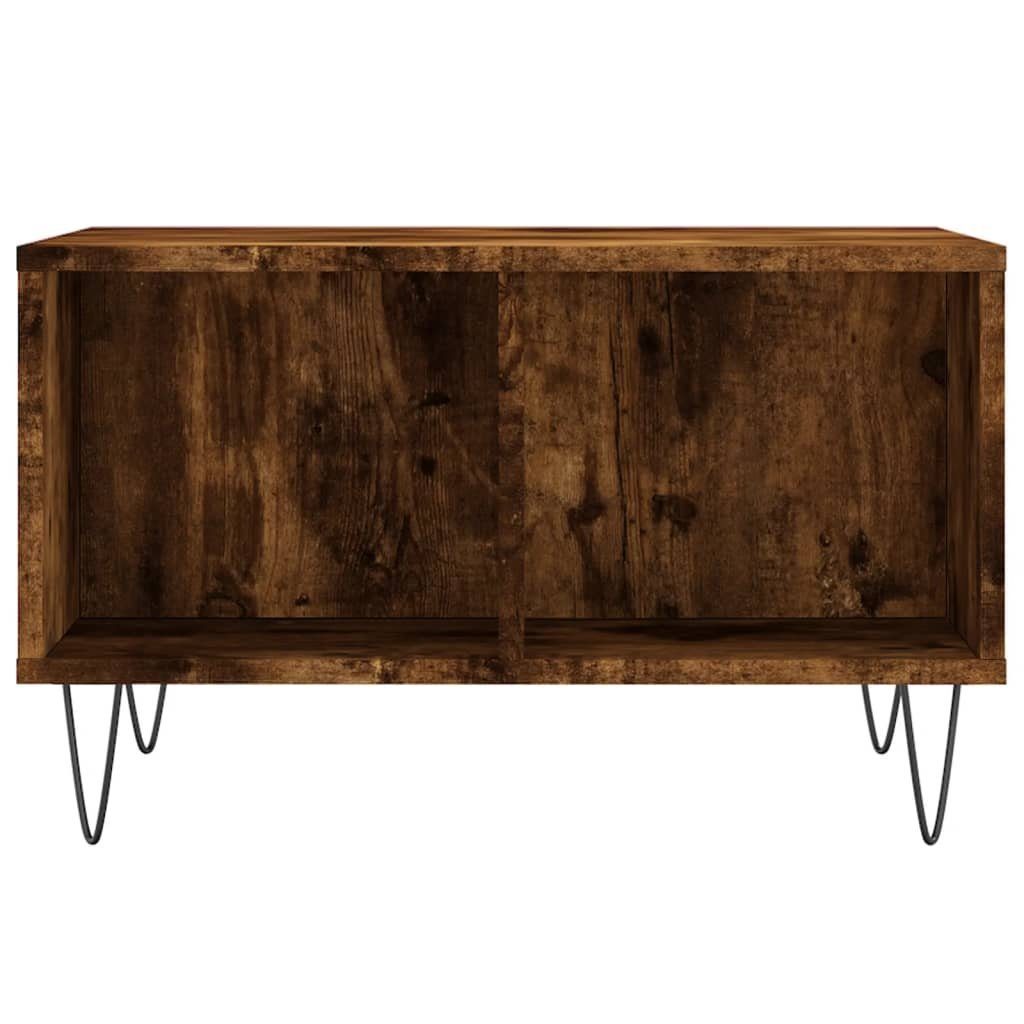 Räuchereiche cm Räuchereiche | Couchtisch 60x50x36,5 vidaXL (1-St) Holzwerkstoff Couchtisch Räuchereiche