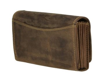 Greenburry Kellnerbörse Vintage, Profi-Set, Kellnertasche + Börse + Lederpflege, Holster extra stark