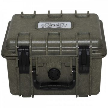 MFH Aufbewahrungsbox Box, Kunststoff, wasserdicht, 26,7x23,9x17,6 cm, oliv