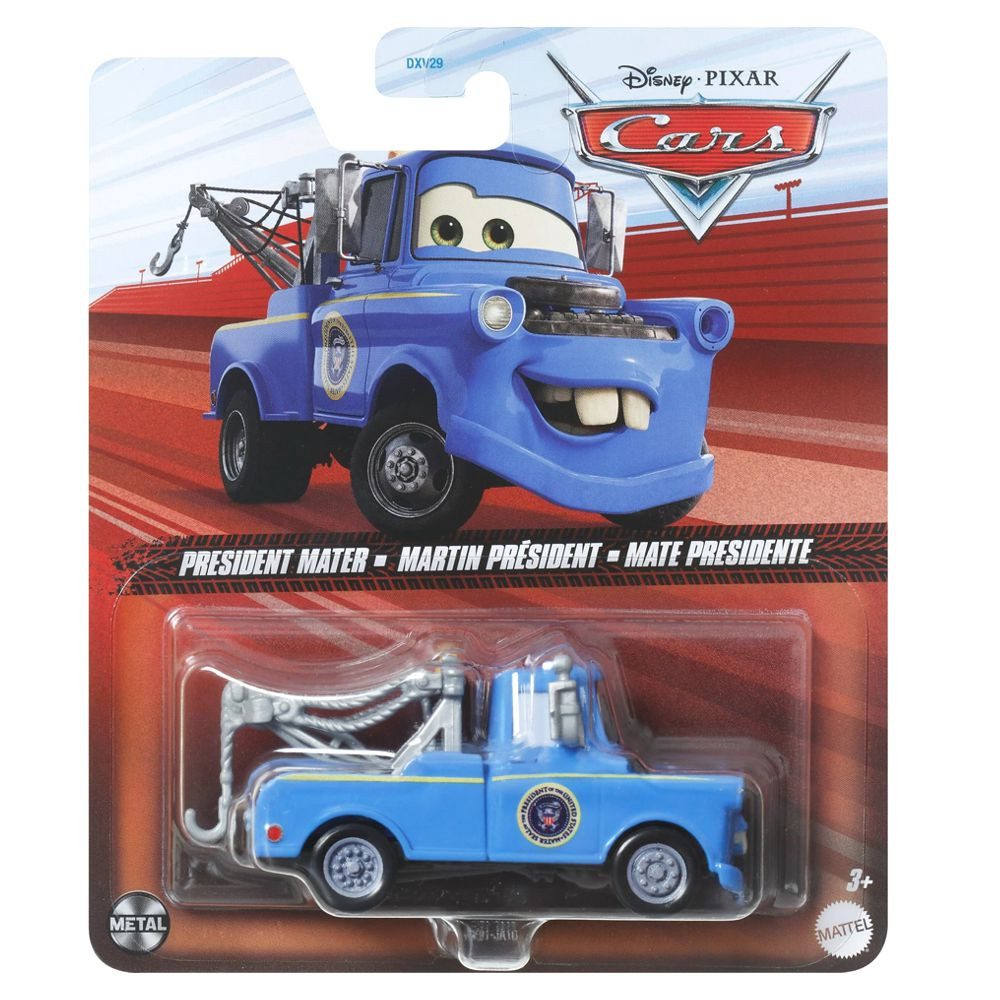 Disney Cars Spielzeug-Rennwagen Präsident Hook HTX91 Disney Cars Die-Cast 1:55 Mattel Fahrzeuge