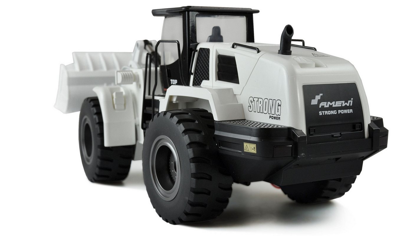 Thumbnail - Amewi RC-Bagger Amewi RC Radlader Metall RTR 1:14 weiss
