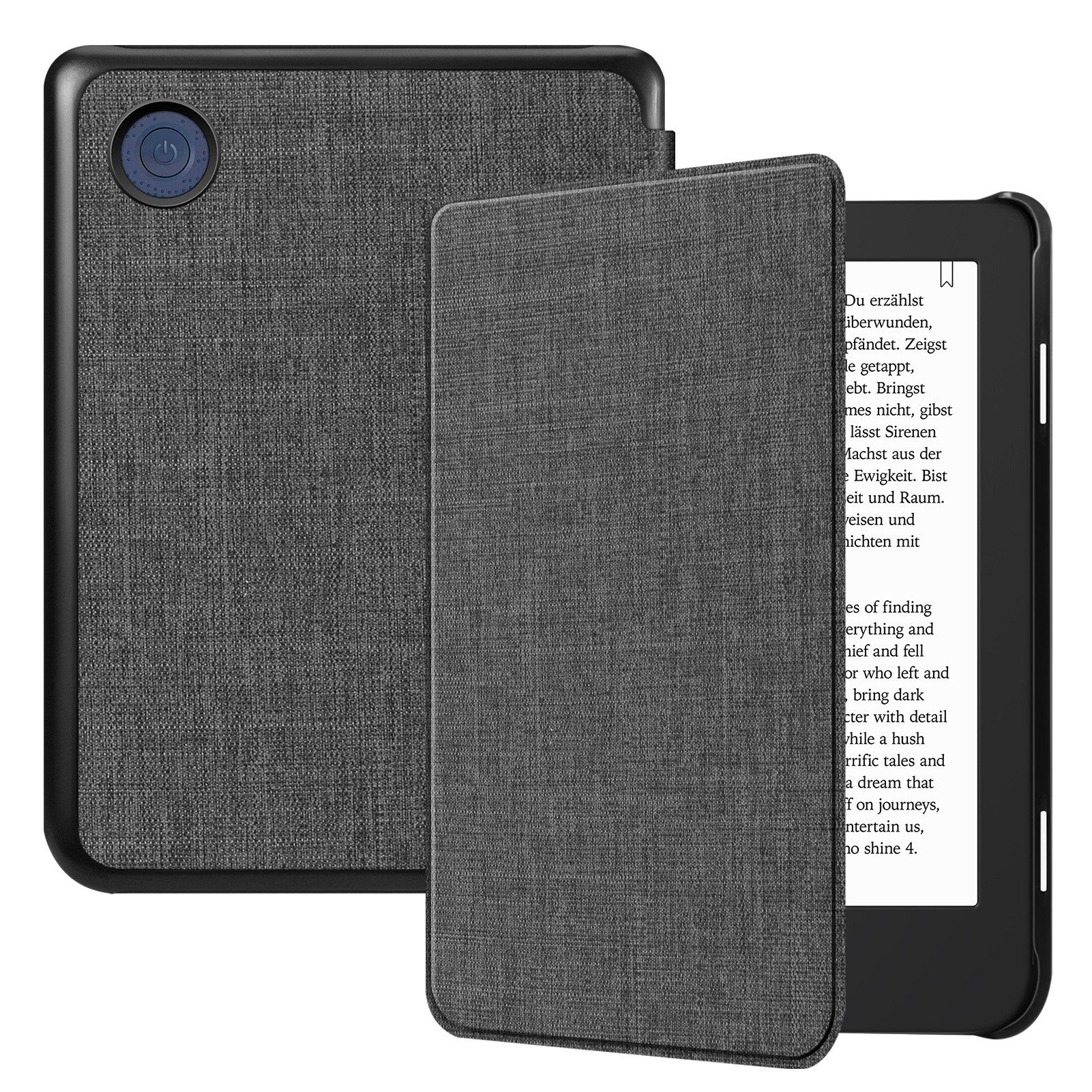 Fintie E-Reader-Hülle für Tolino Shine Color/Shine 5(2024)&Kobo Clara Colour/Clara BW(2024), Ultradünn Hülle mit Auto Schlaf/Wach und Magnetverschluss