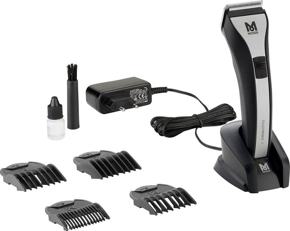 Haarschneider 1877-0050 Wahl Cord/Cordless Professional CHROM2STYLE Moser