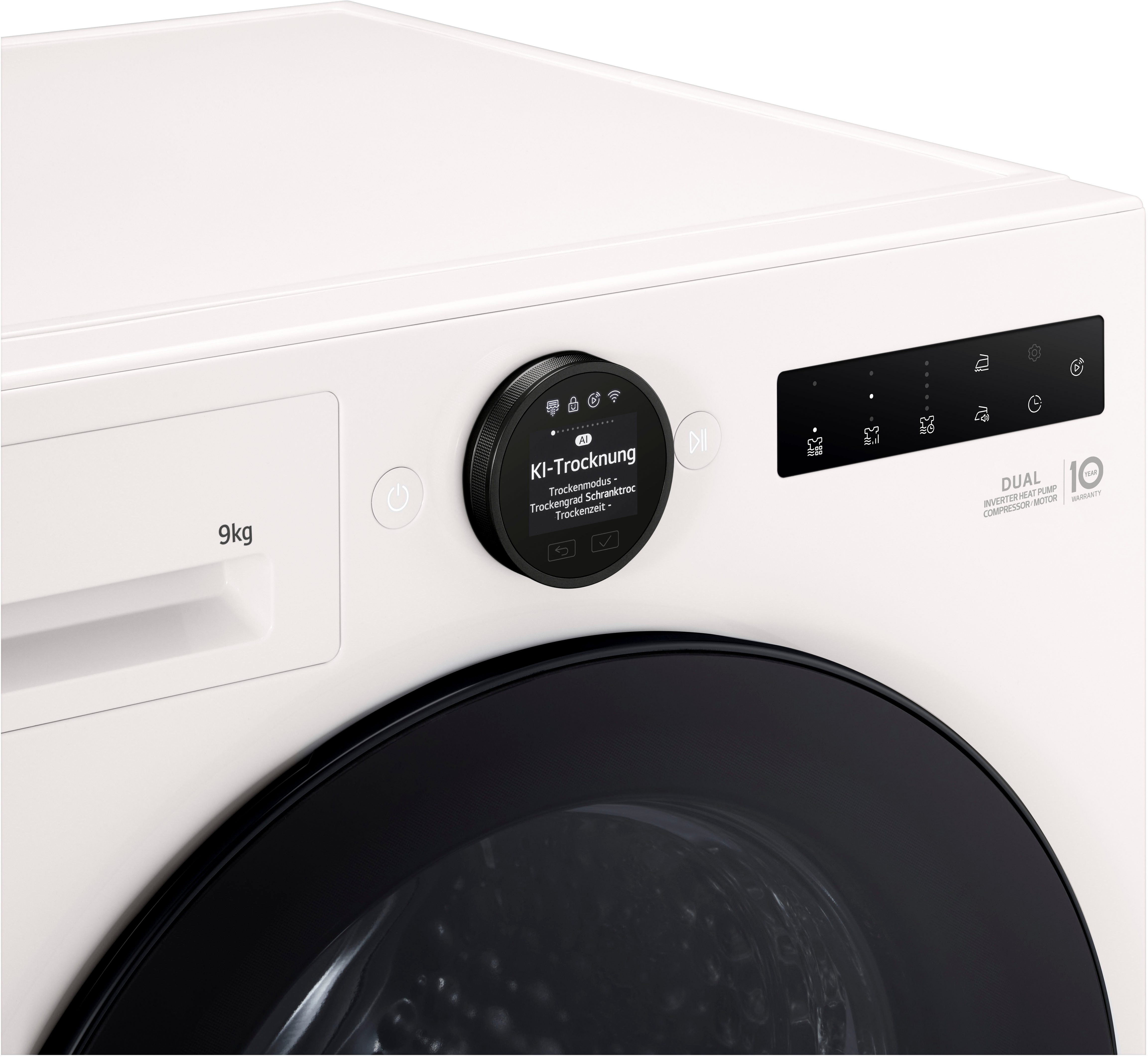 LG Wärmepumpentrockner X-Serie 8 RT90X8C, Automatisch selbstreinigender Kondensator, Allergy Care – Bild 4 von 5