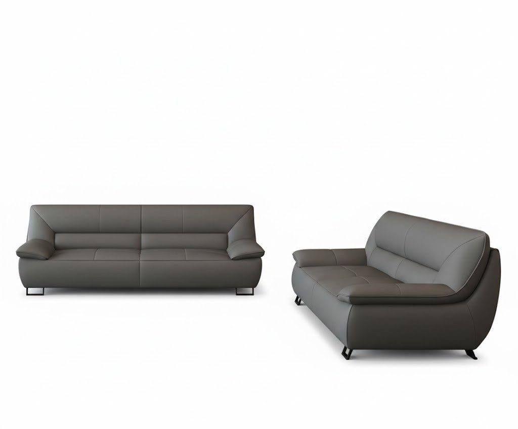 JVmoebel Sofa Elegantes Leder Sofa in hochwertiger Verarbeitung, Made in Europa
