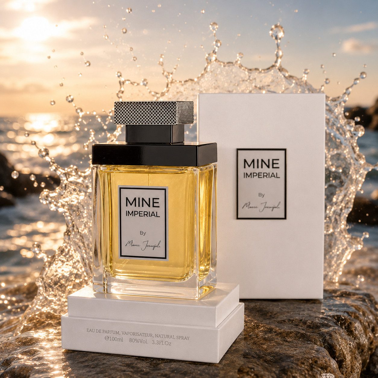 Marc Joseph Paris Eau de Parfum MINE IMPERIAL PARIS Luxus Unisexduft, Frisch, Blumig, Warm, e100 ml, Hergestellt in Paris, Luxuriöser Uniexduft, Sehr Langanhaltend