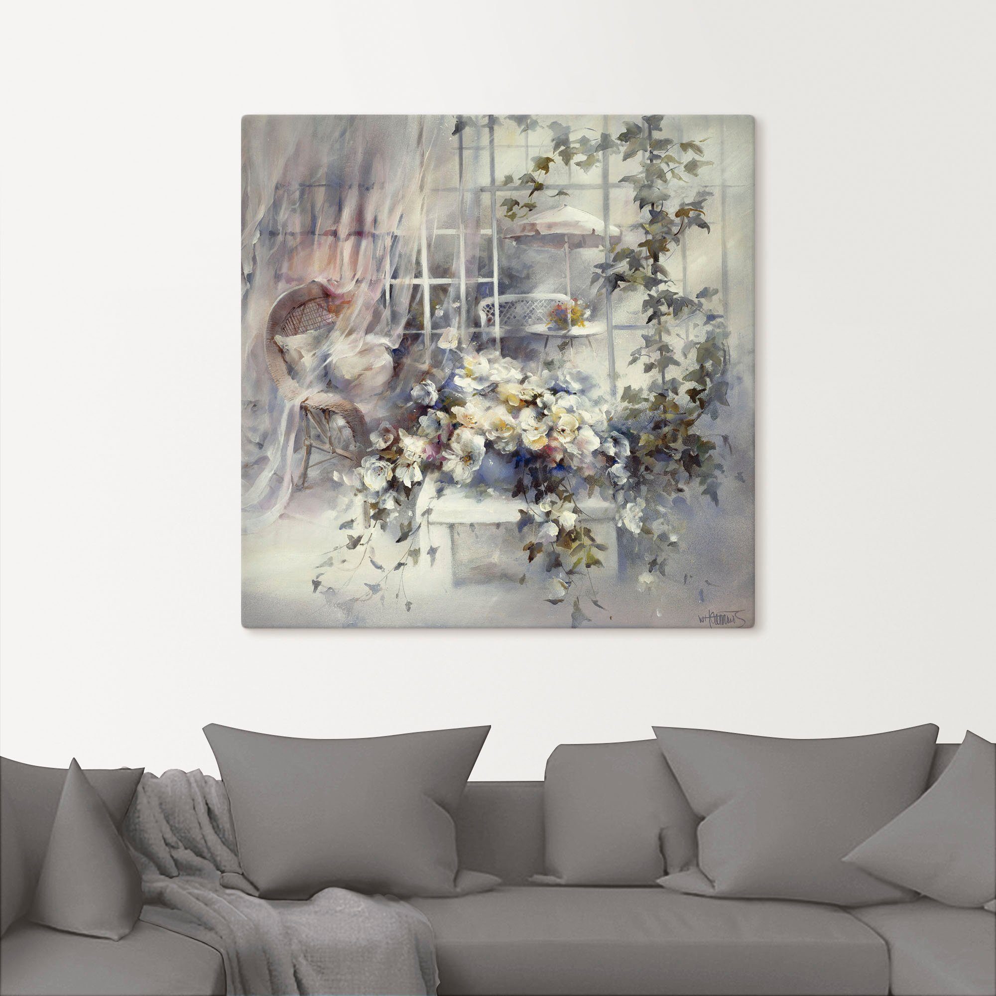 Artland Wandbild Bezaubernde Moment, Blumen (1 St), als Leinwandbild, Poster in verschied. Größen