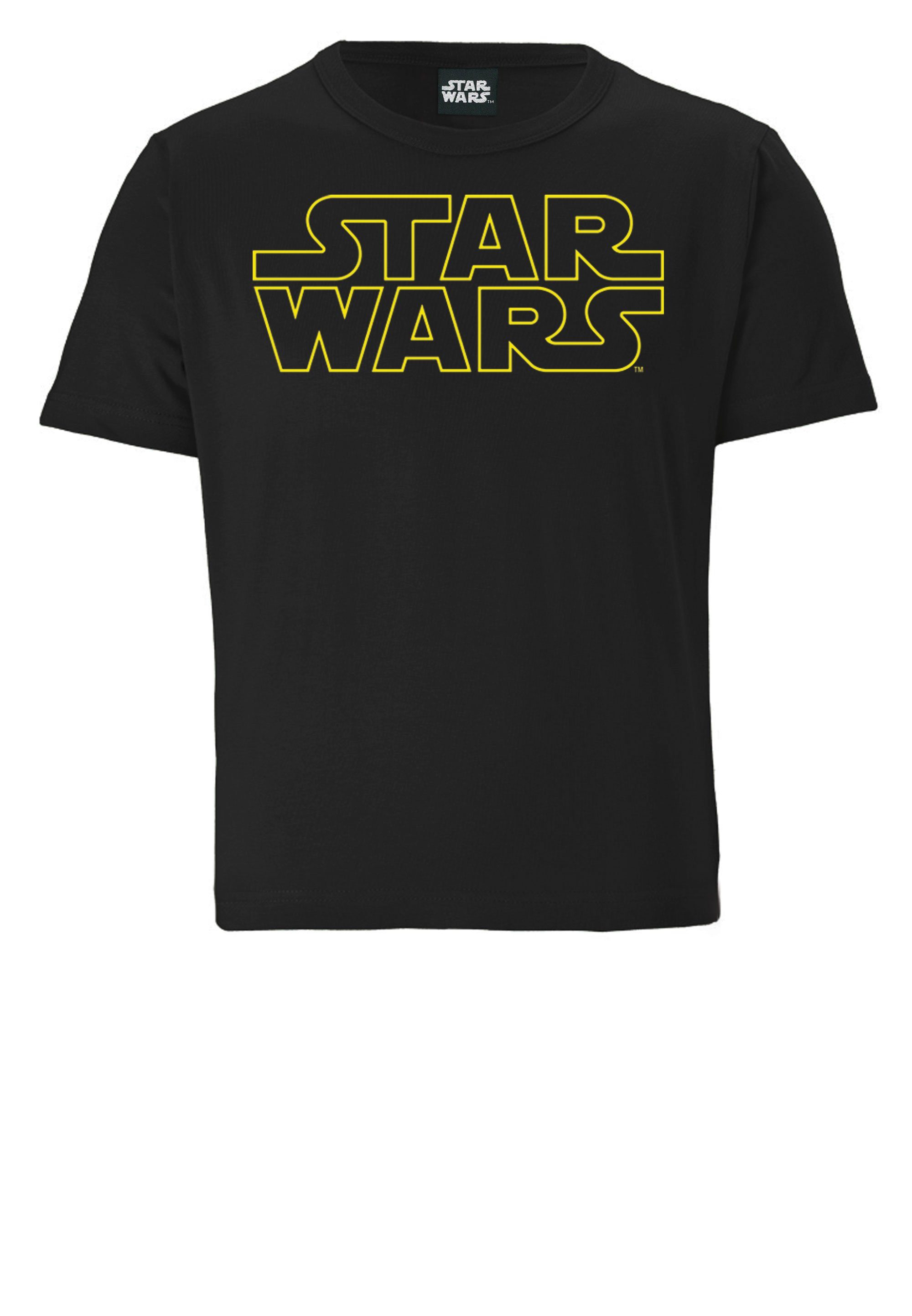 LOGOSHIRT Star lizenziertem T-Shirt Design Wars mit