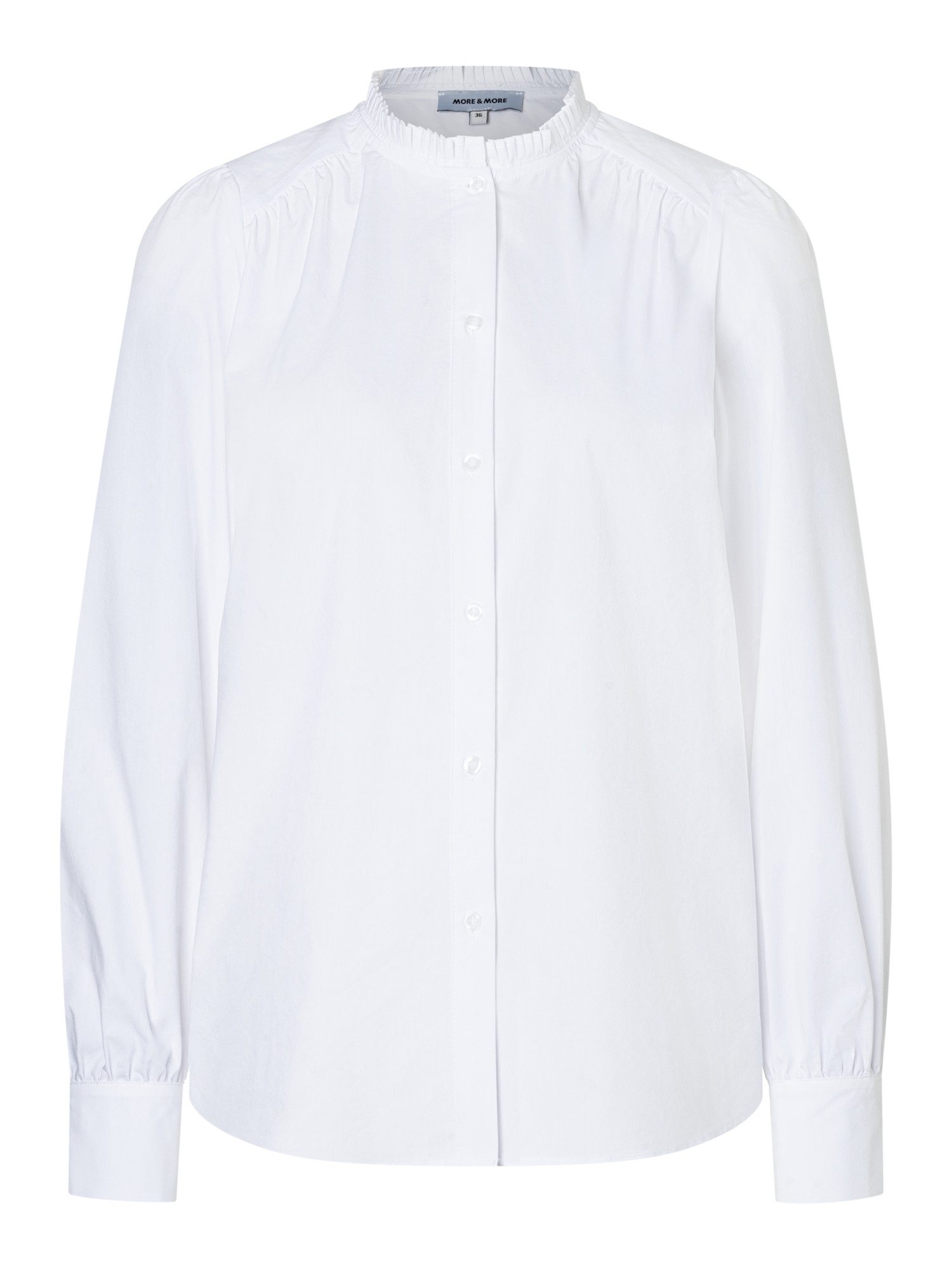 MORE&MORE Langarmbluse vielseitig kombinierbare Bluse