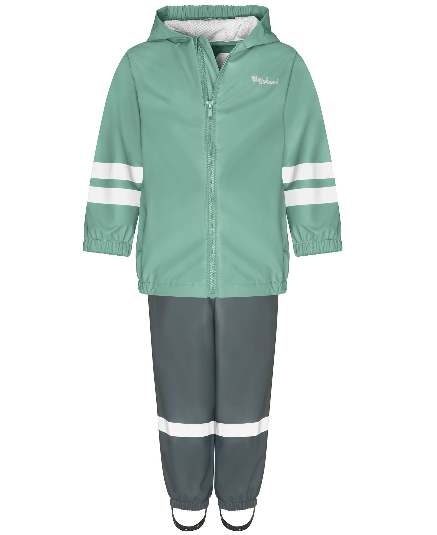 Playshoes Regenjacke Regen-Set Latzhose Basic