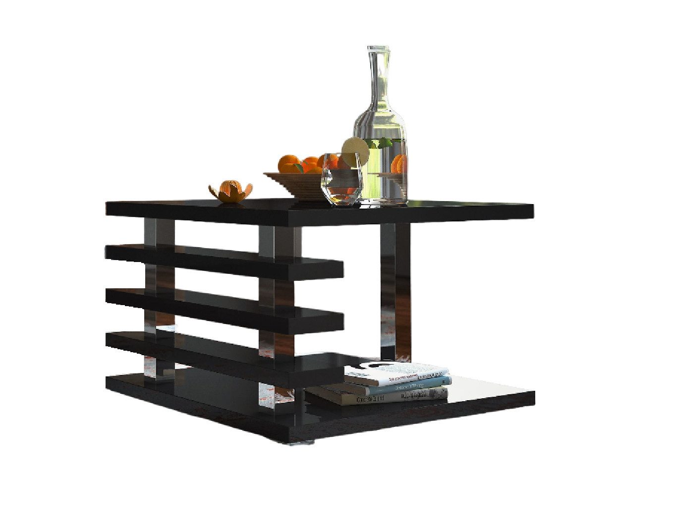 designimpex Couchtisch DC-2 Schwarz Hochglanz Highgloss günstig online kaufen