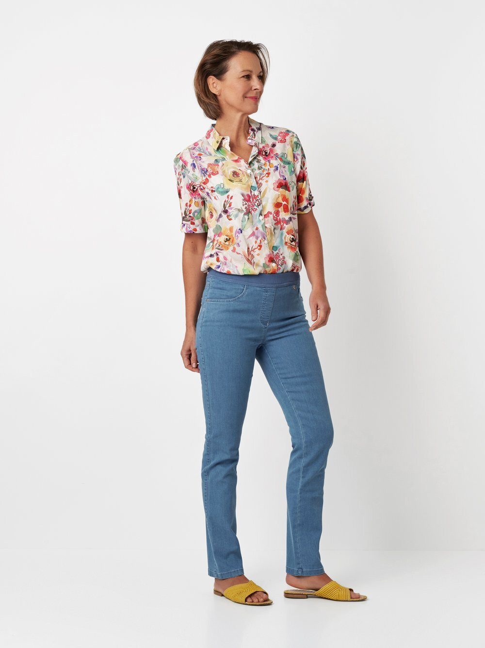 Relaxed by TONI Schlupfhose My Darling Slim mit breitem Jersey-Bund