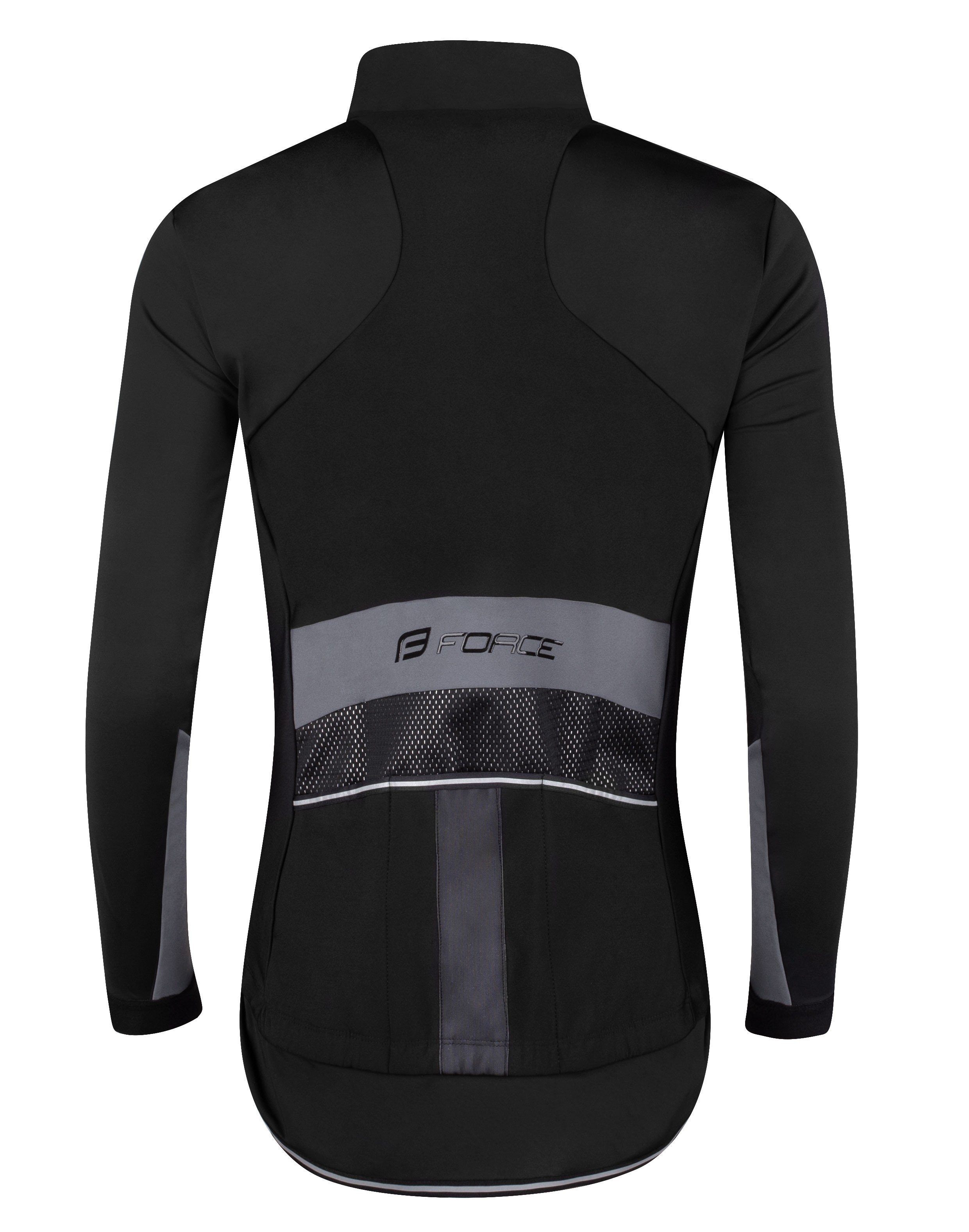 FORCE Fahrradjacke Jacke FORCE BRIGHT LADY Herst schwarz 0 °C bis +10 °C %% günstig online kaufen